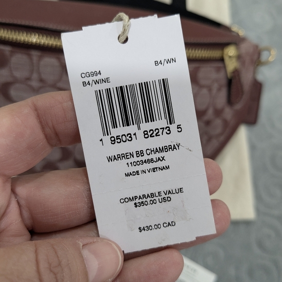 COACH 🔥 Large Unisex Bum Bag - Picture 8 of 13